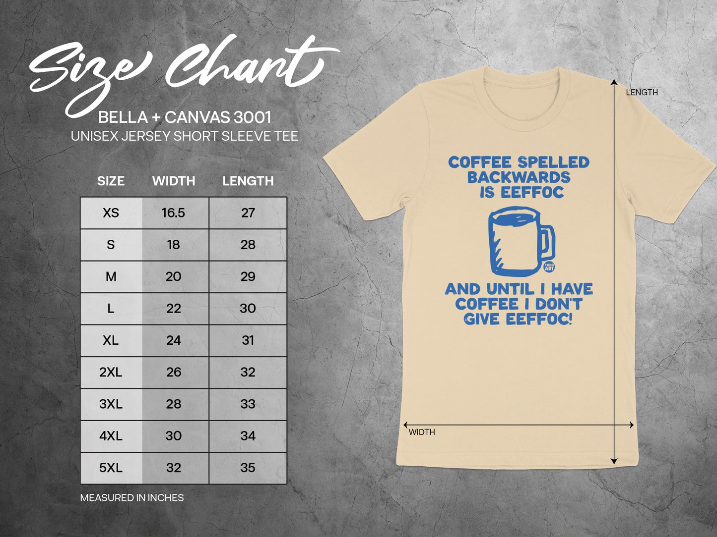 Coffee Spelled Backwards Is Eeefoc Short Sleeve Tee