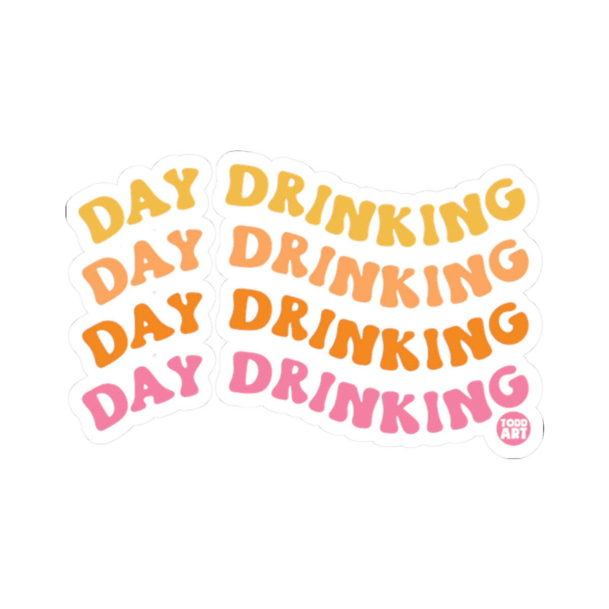 Daily GrindTodd Art Sticker