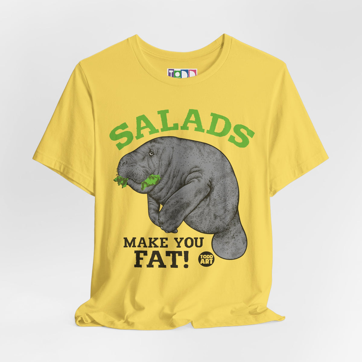 salads-make-you-fat-manatee