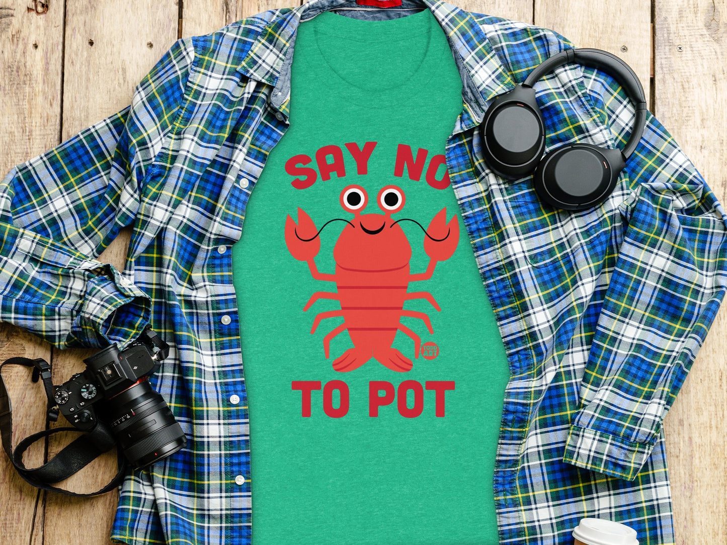 Say No To Pot Lobster Graphic T-Shirt product type
