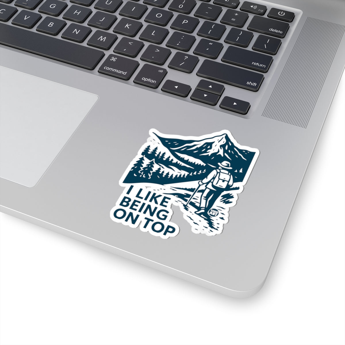 I Like Being On Top Todd Art Sticker