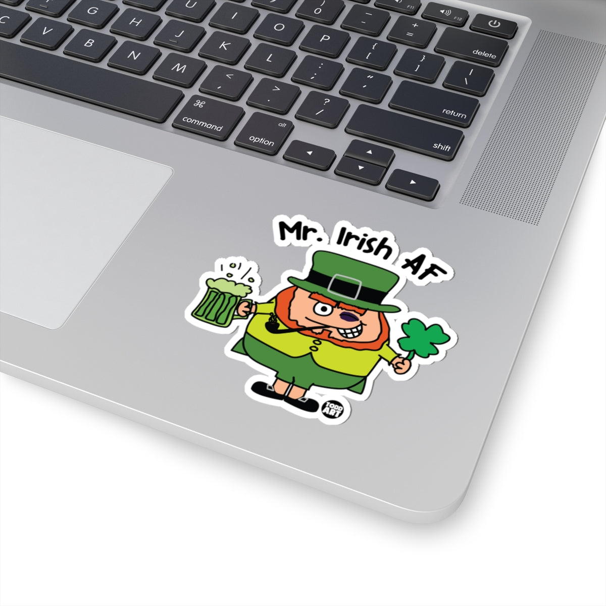 Mr. Irish AF Todd Art Sticker