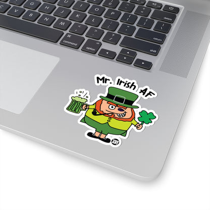 Mr. Irish AF Todd Art Sticker