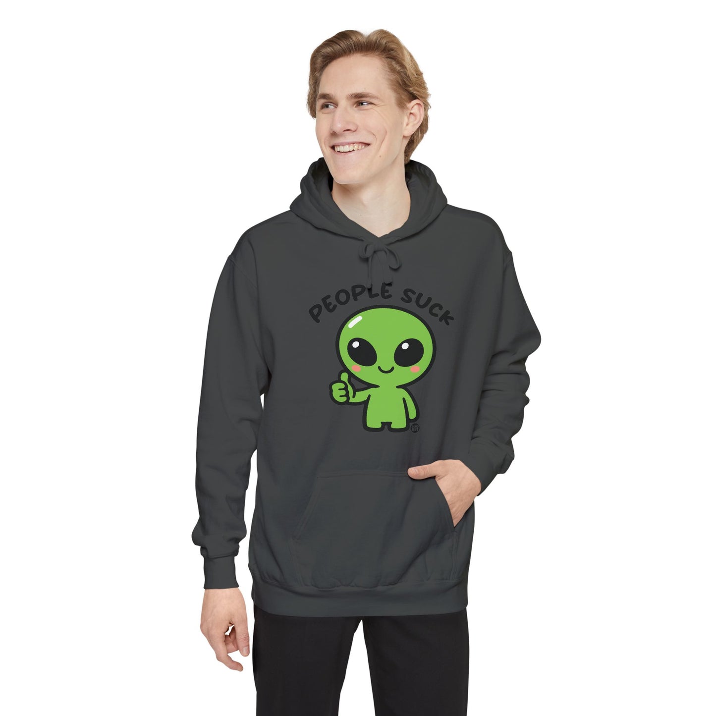 "People Suck"  Alien Hoodie