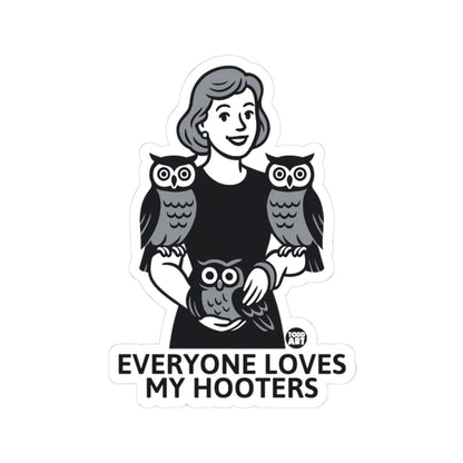 Owl LadyTodd Art Sticker