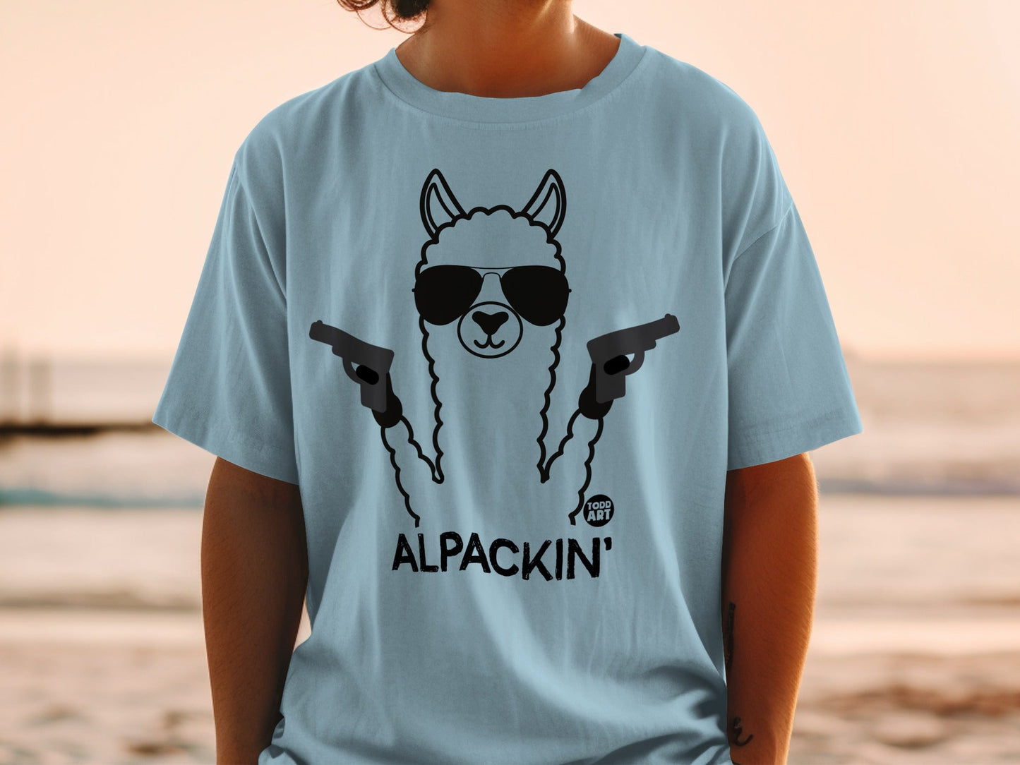 Cool Alpaca Alpackin' Graphic T-Shirt for Stylish Looks
