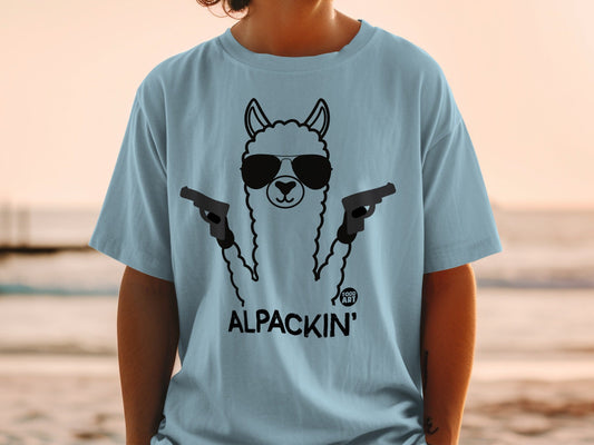Cool Alpaca Alpackin' Graphic T-Shirt for Stylish Looks