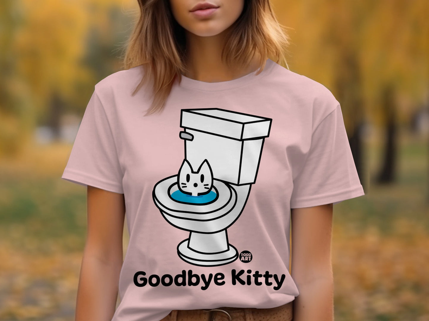 Goodbye Kitty Graphic T-Shirt for Cat Owners