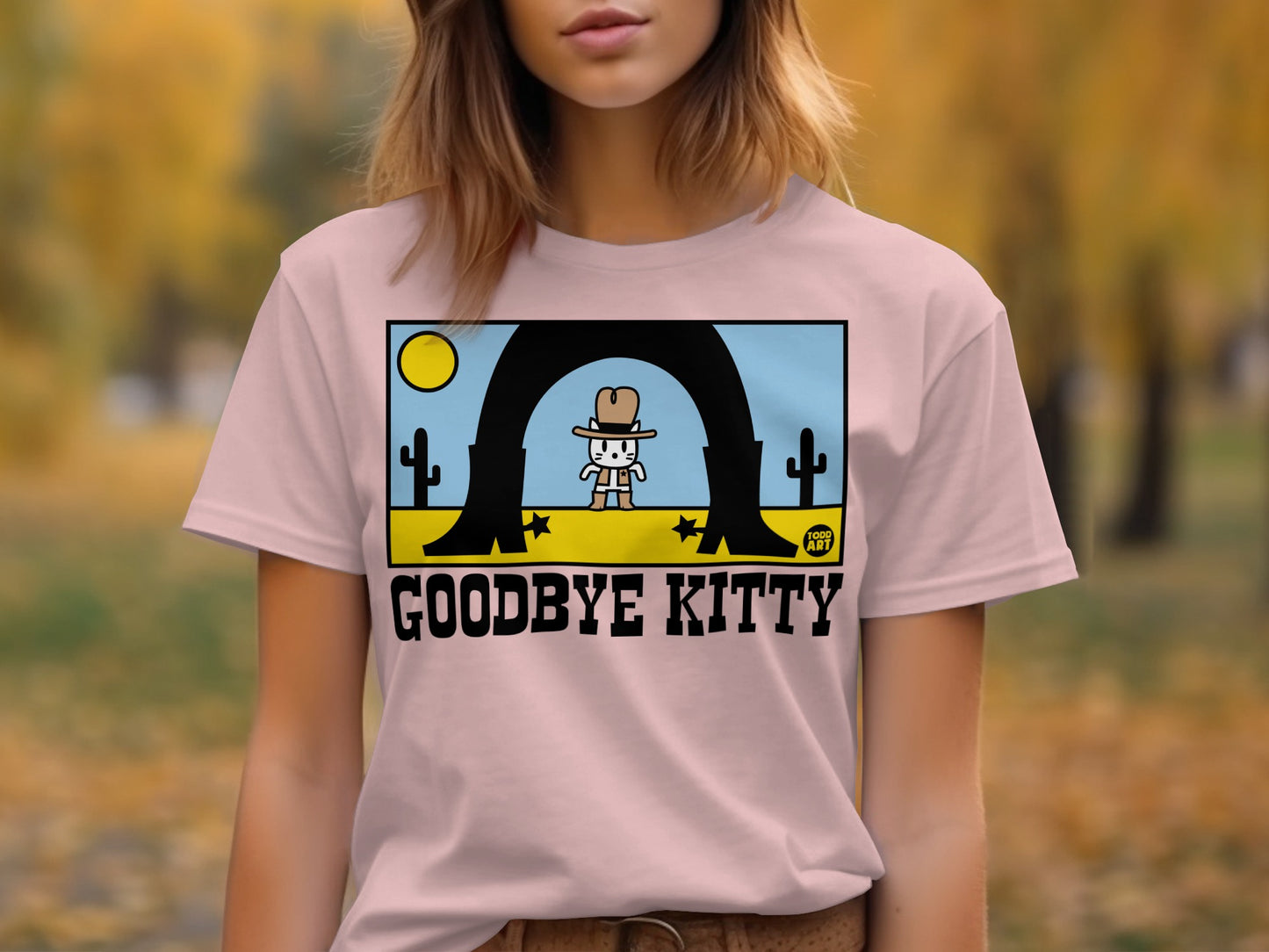 Goodbye Kitty graphic t-shirt product