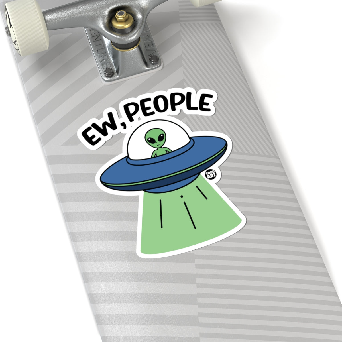 Space AlienTodd Art Sticker