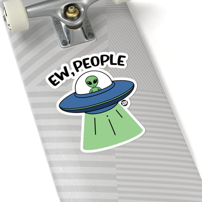 Space AlienTodd Art Sticker