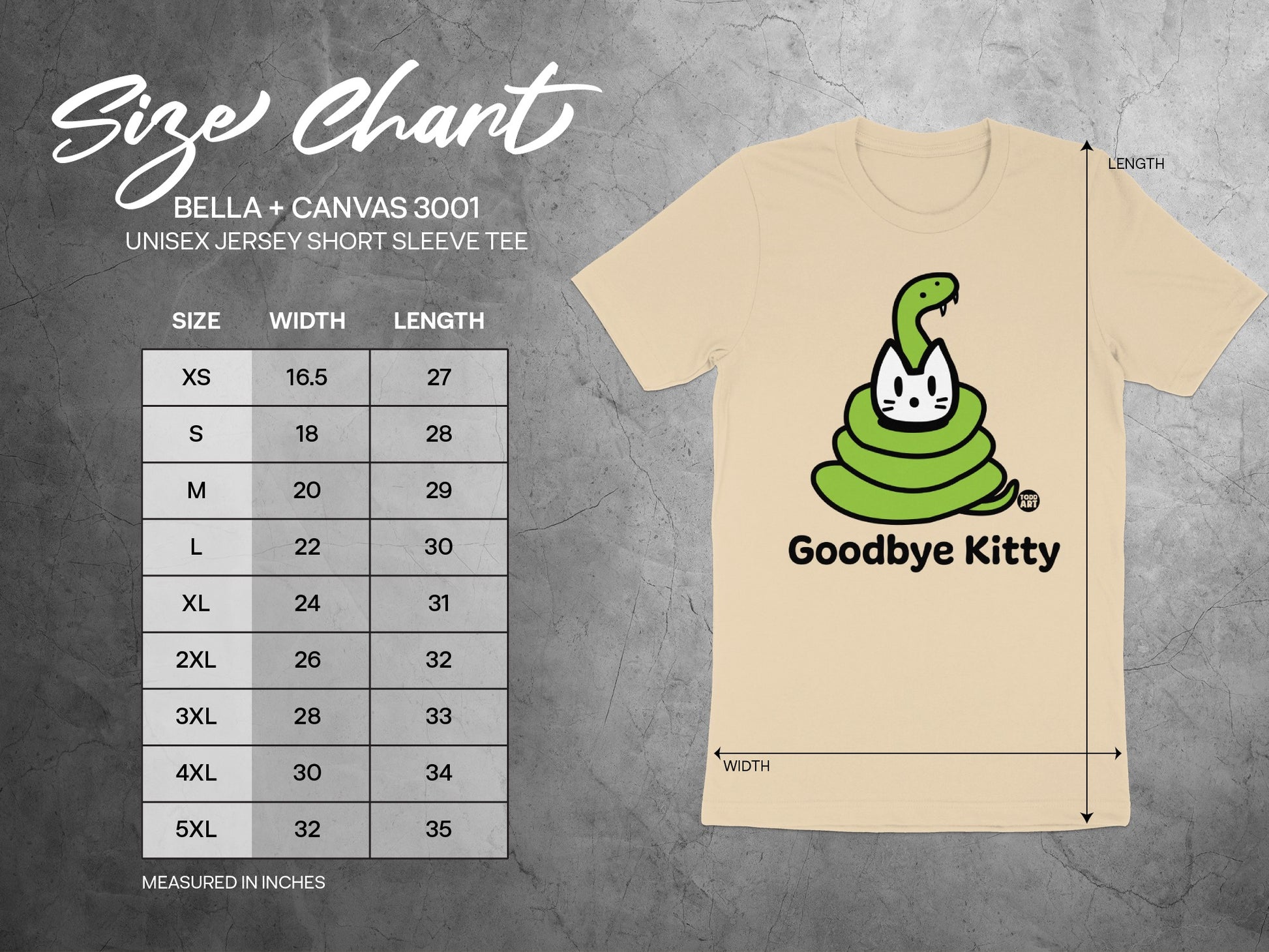 Goodbye Kitty Shirt Fun Graphic Short Sleeve Tee