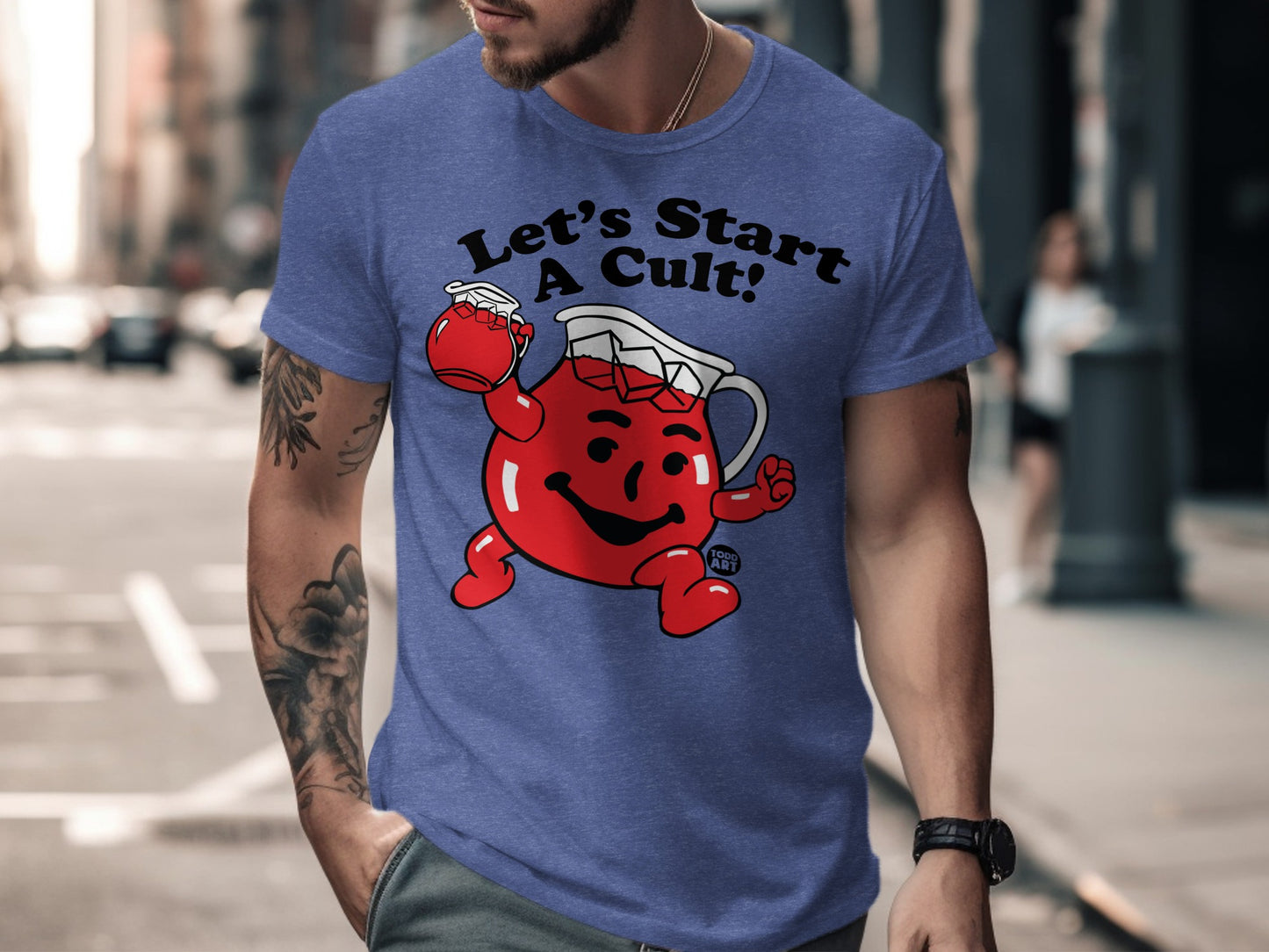 Let's Start A Cult Kool-Aid Man Graphic Tee product