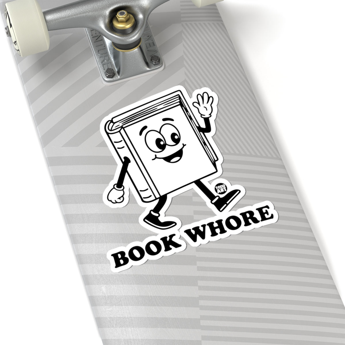 Book WhoreTodd Art Sticker