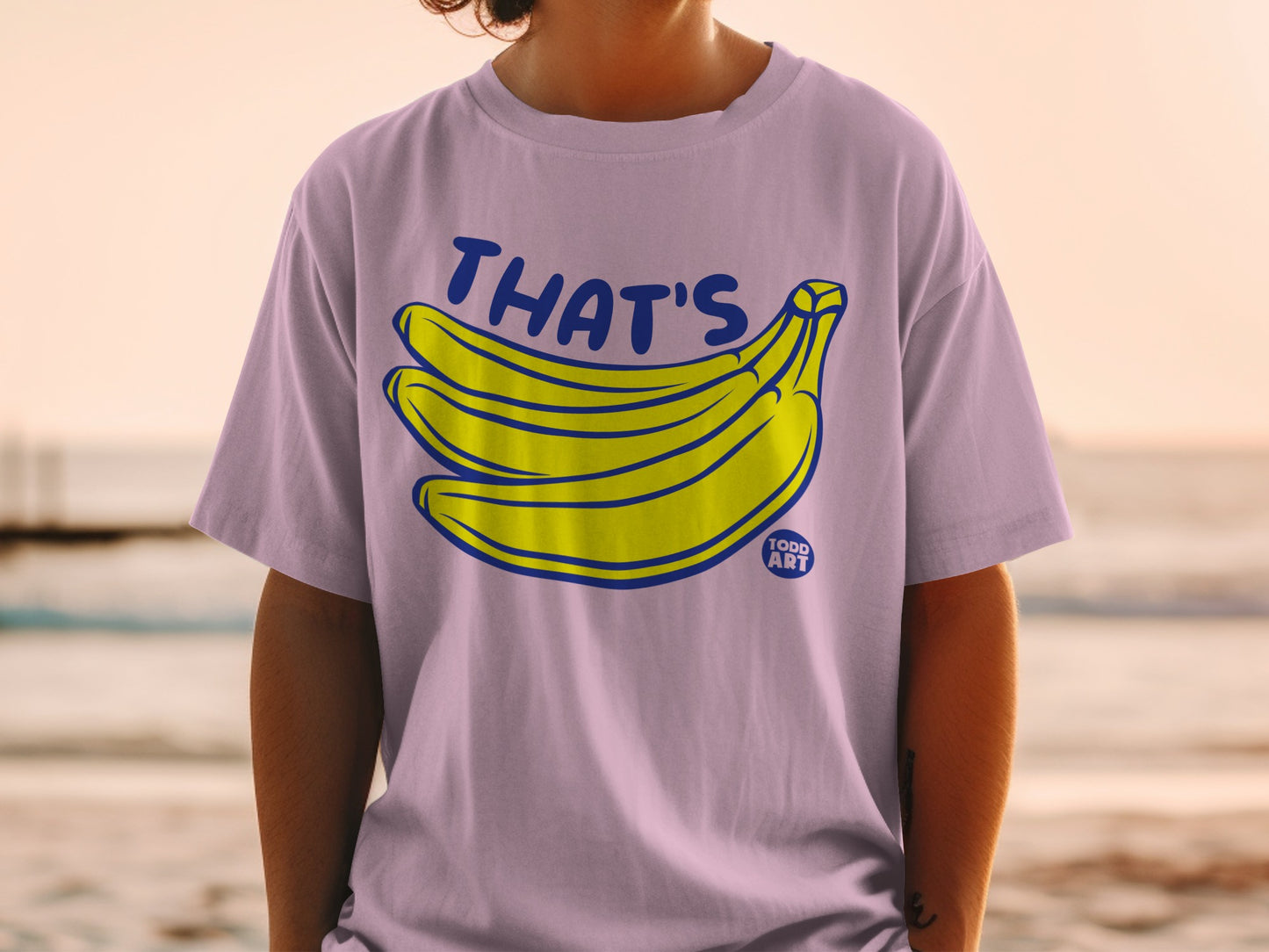 THAT'S Bananas TODD ART Lavender Color product type