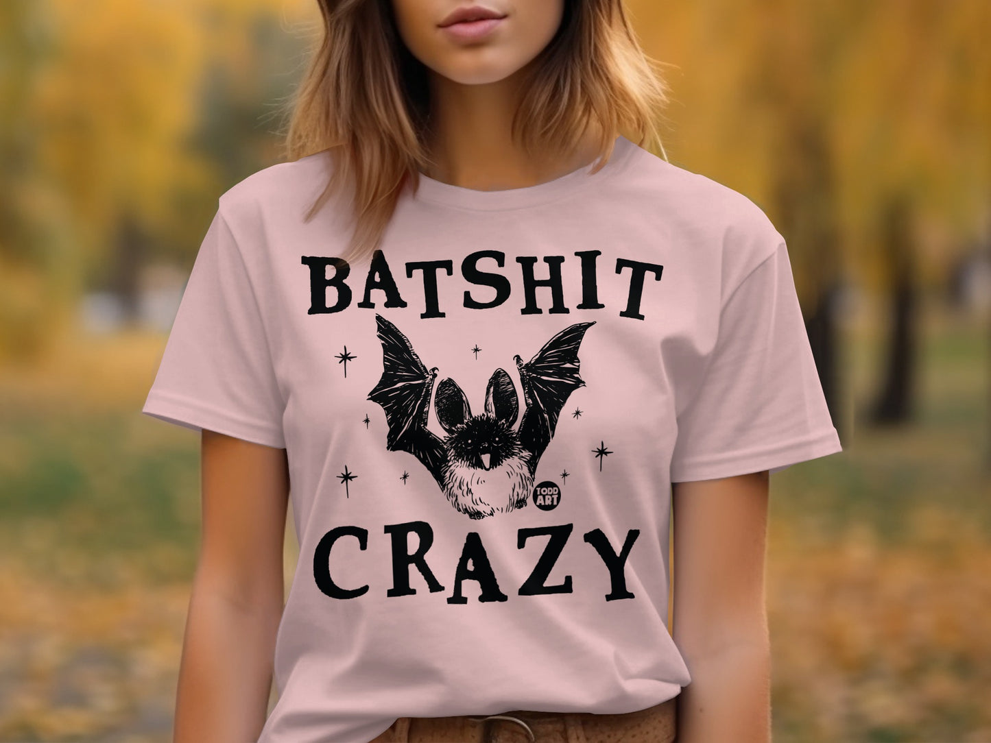 Batshit Crazy Graphic T-Shirt for Halloween