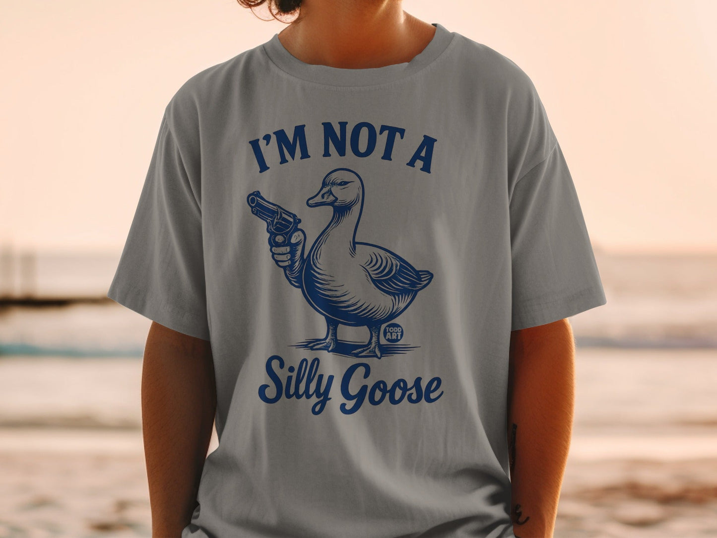 I'm Not A Silly Goose Graphic Tee Shirt