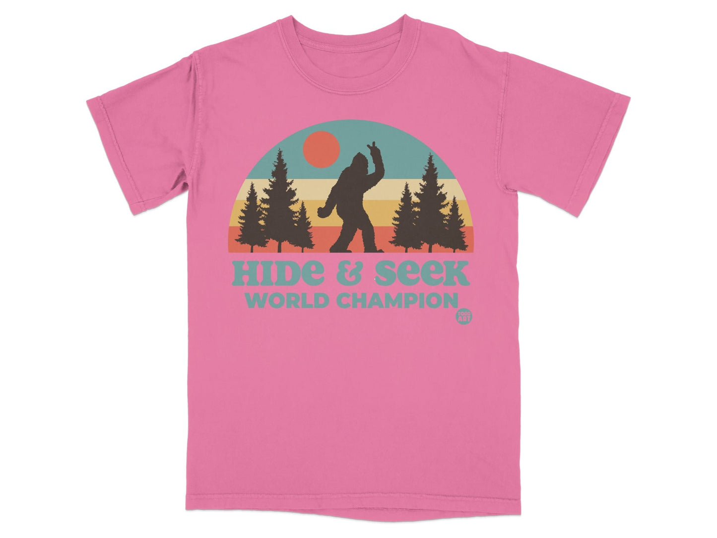 Hide & Seek World Champion Bigfoot Graphic T-Shirt