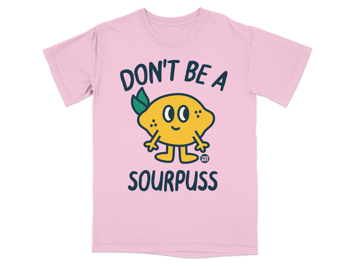 Don't Be A Sourpuss Funny Lemon Character product type