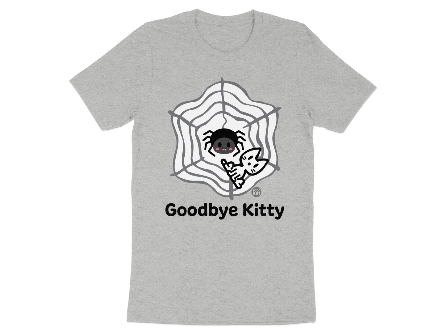 Goodbye Kitty Graphic T-Shirt Fun and Quirky Apparel