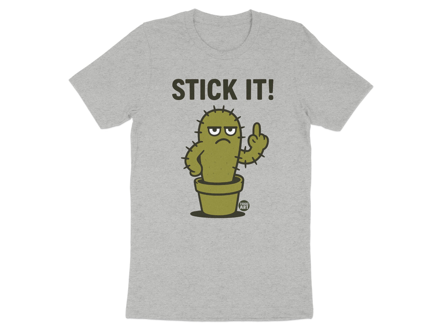 Stick It Cactus Graphic T-shirt Funny Apparel