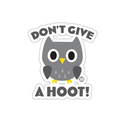 Don't Give A Hoot Adorable Owl Illustration sticker