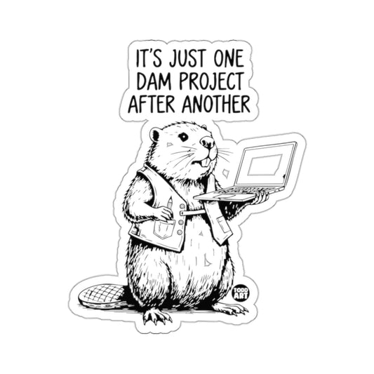 Busy Beaver Laptop Dam Project After Another 