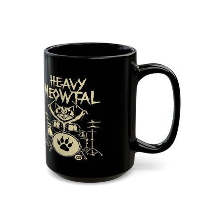 Feline Drummer Todd Art Mug