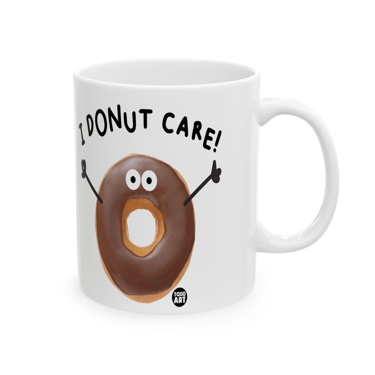 Donut Care Club Todd Art Mug