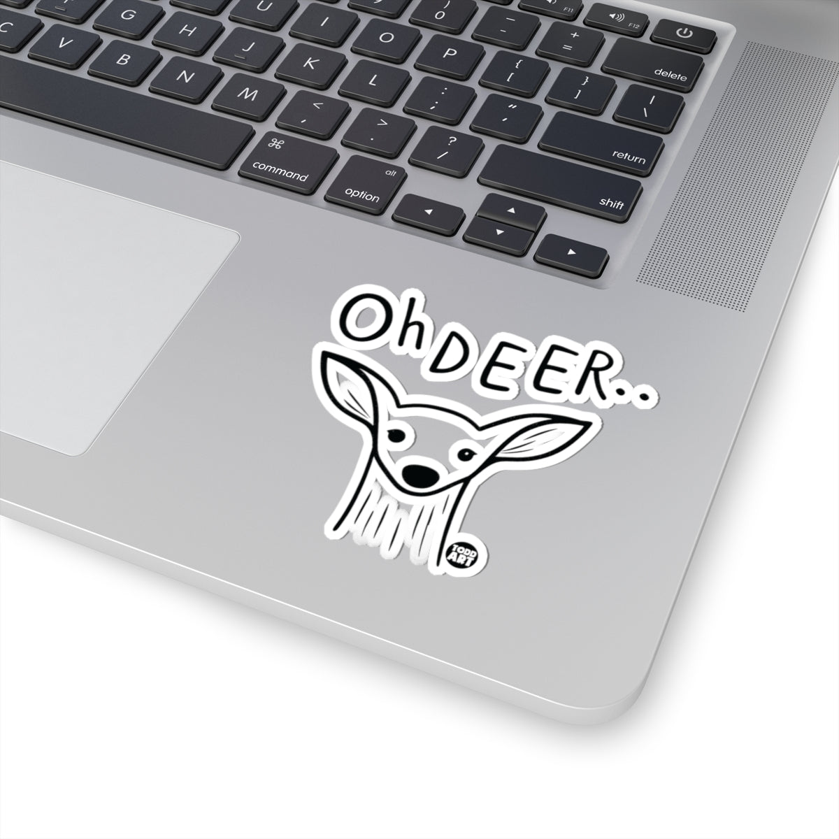 Oh DeerTodd Art Sticker
