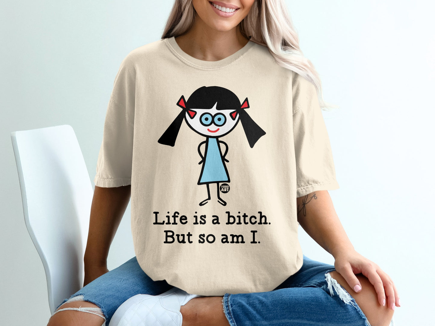 Life Is a Bitch But So Am I Graphic Tee