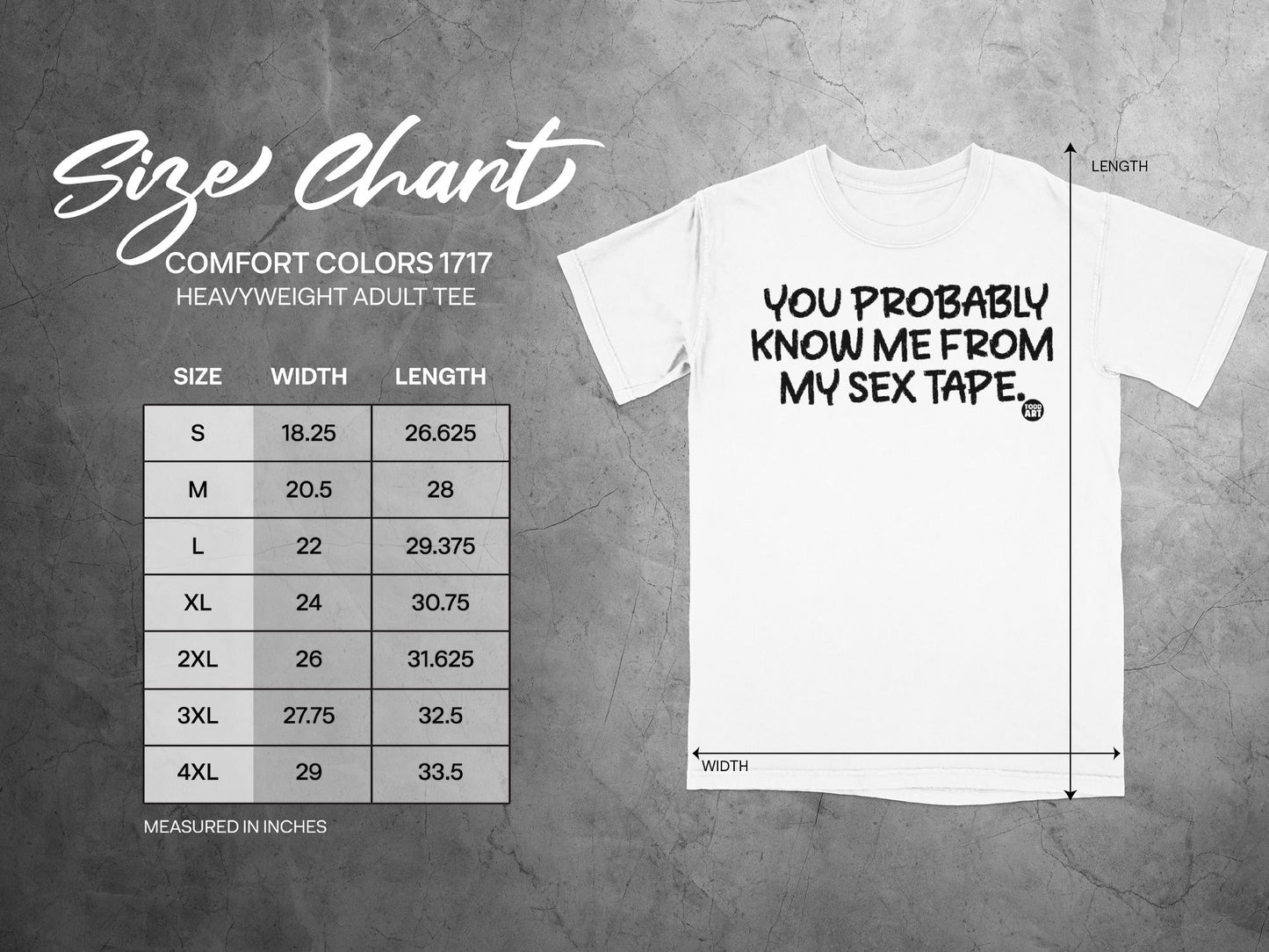 You Probably Know Me From My Sex Tape Adult Tee