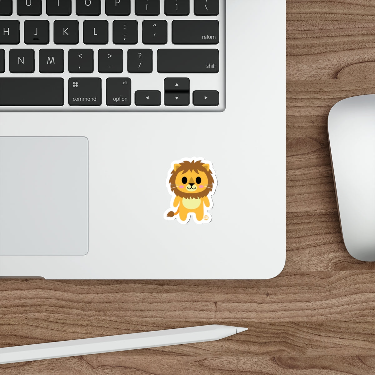 Cute Cartoon Lion Laptop Decal Sticker for Kids sticker