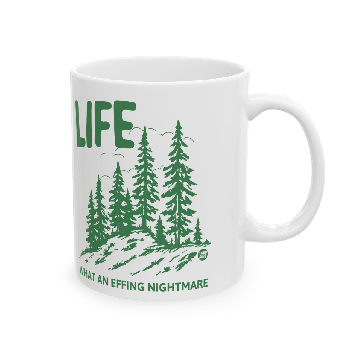 Forest Despair Todd Art Mug