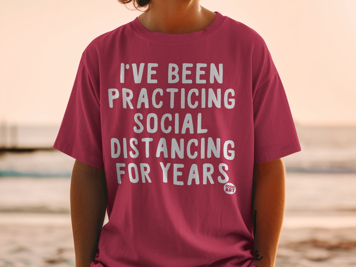 Practicing Social Distancing For Years T-Shirt