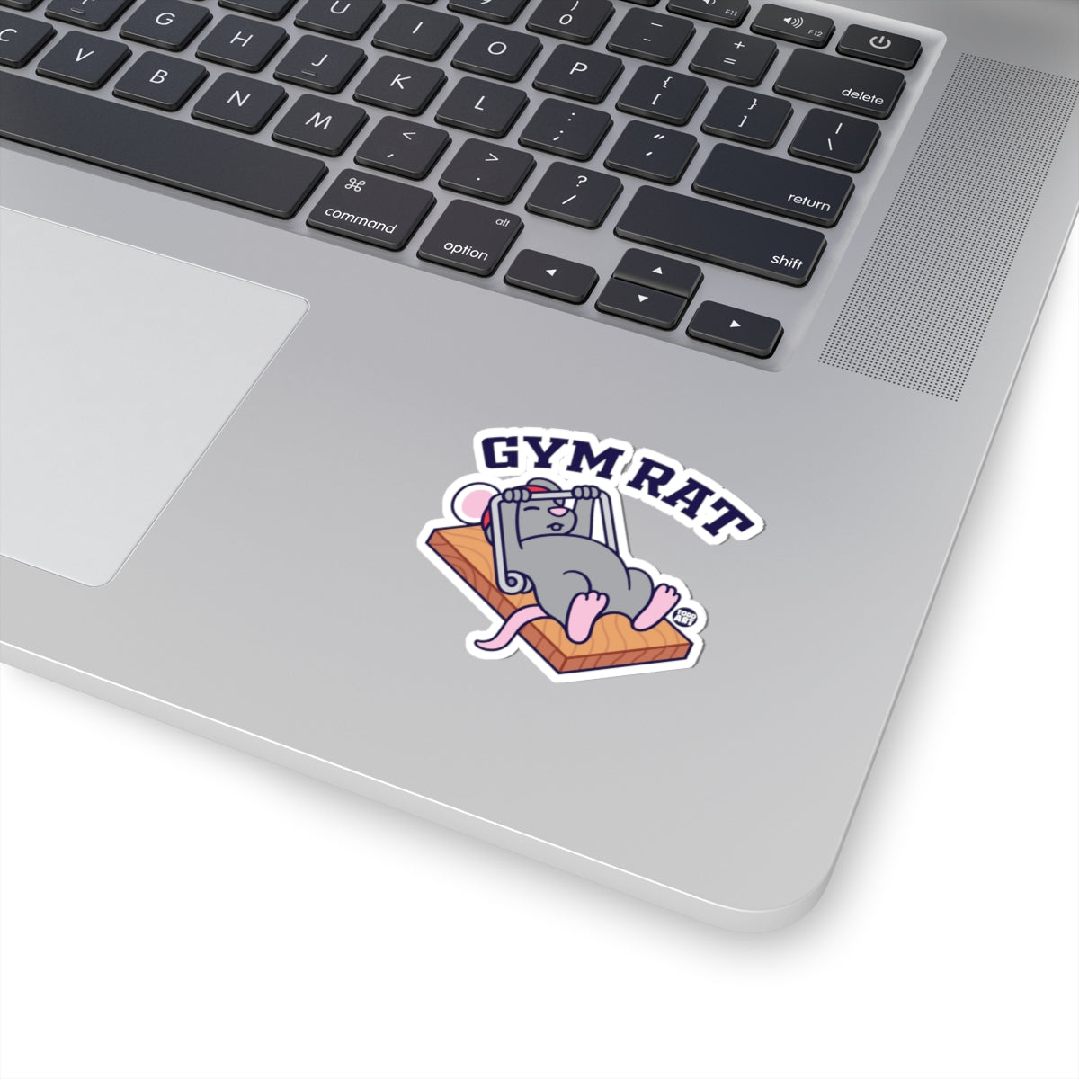Workout MouseTodd Art Sticker