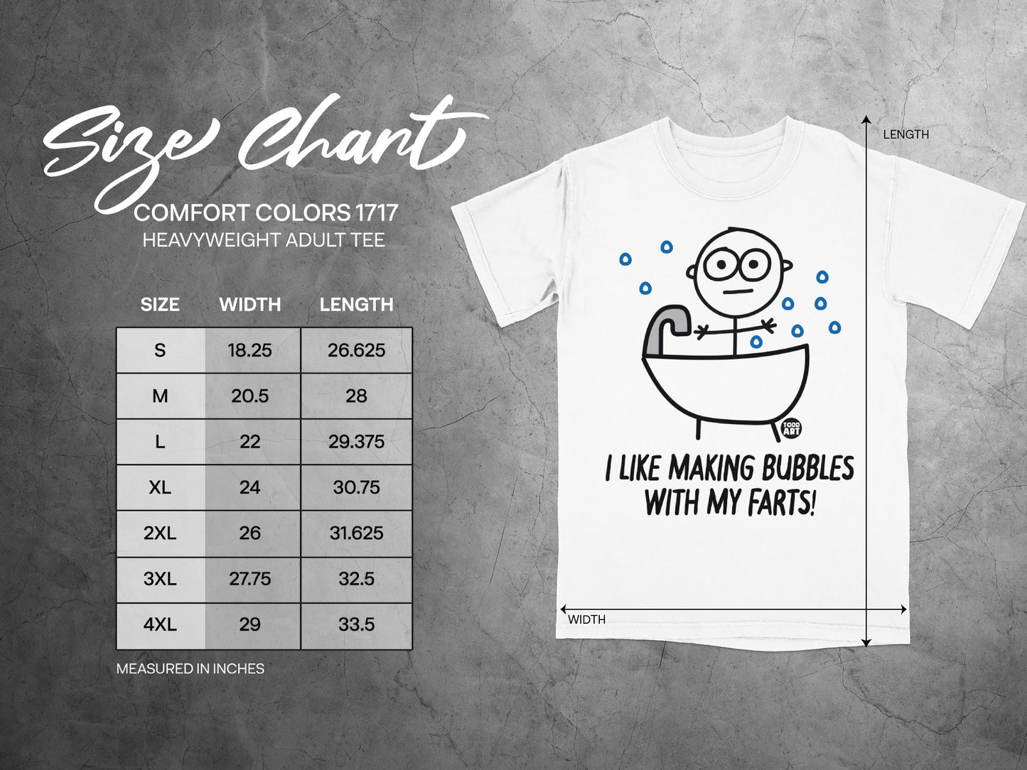 I Like Making Bubbles With My Farts Funny Tee