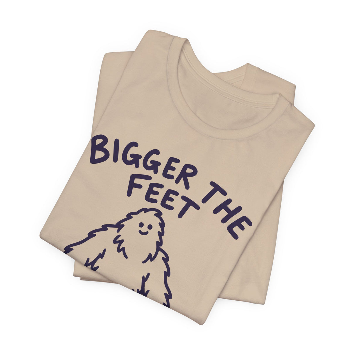 bigger the feet