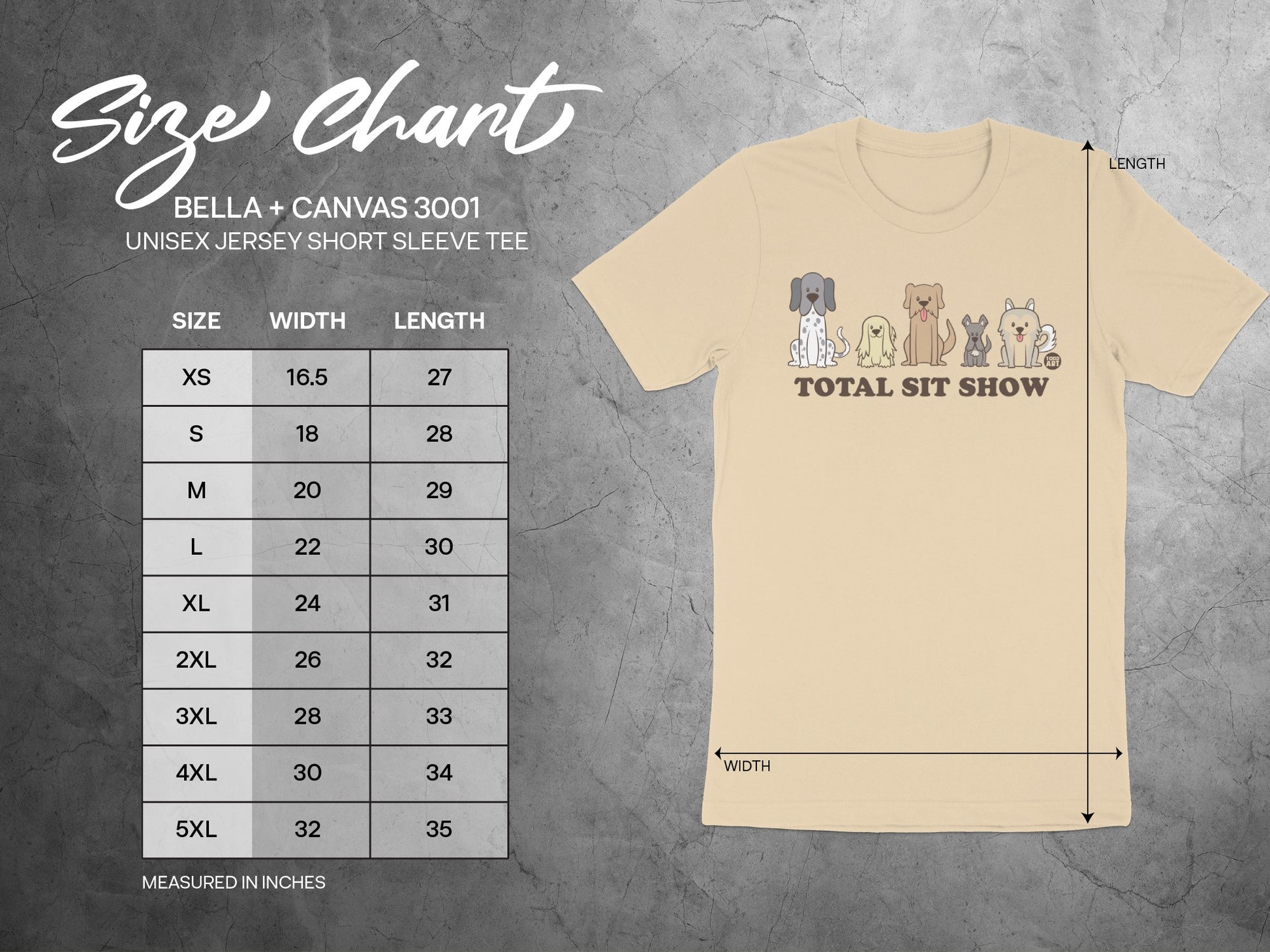 Total Sit Show Unisex Jersey Short Sleeve Tee