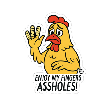 Poultry SassTodd Art Sticker