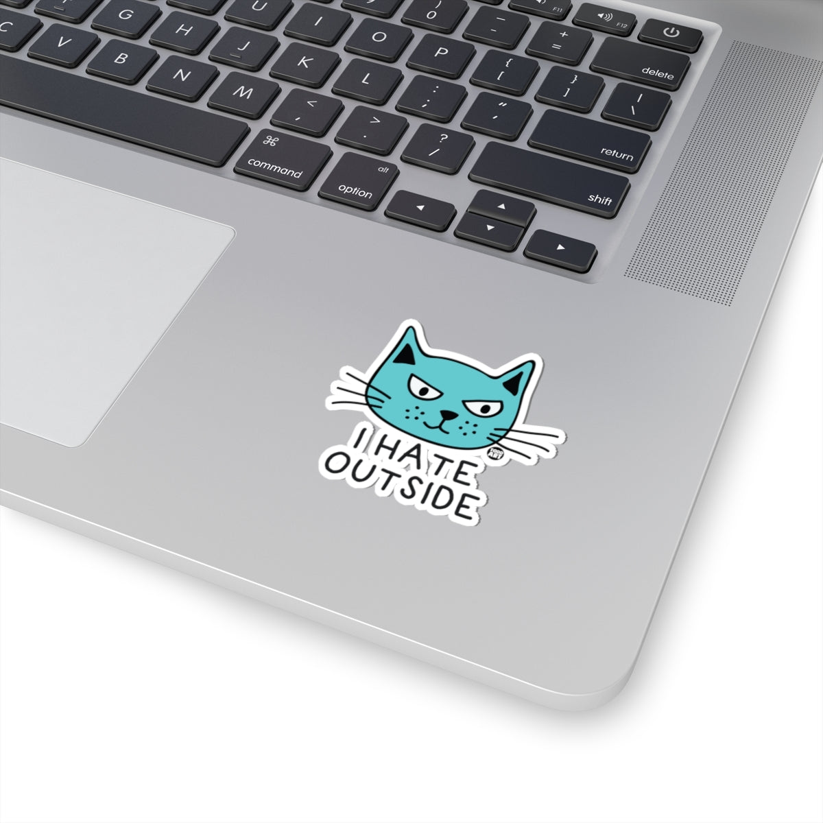 Grumpy Cat FaceTodd Art Sticker