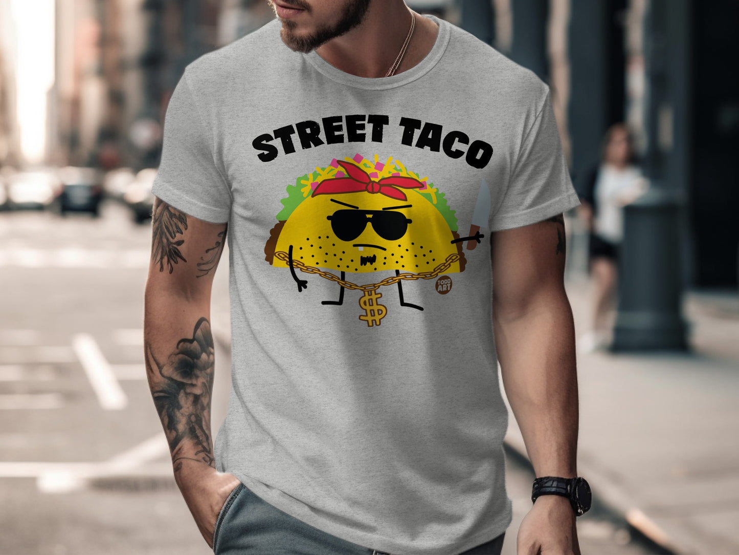 Street Taco Graphic Tee for Urban Fashion Lovers