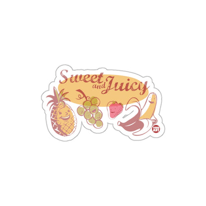 Sweet and Juicy Pineapple Banana Sticker