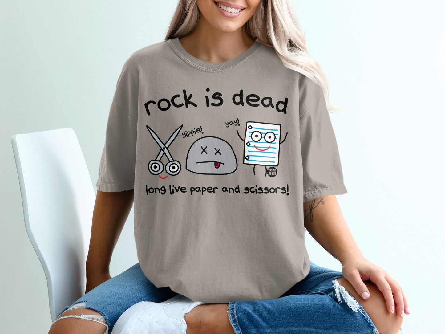 rock is dead long live paper and scissors! product type