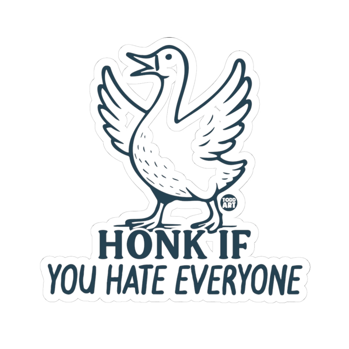Universal HonkTodd Art Sticker