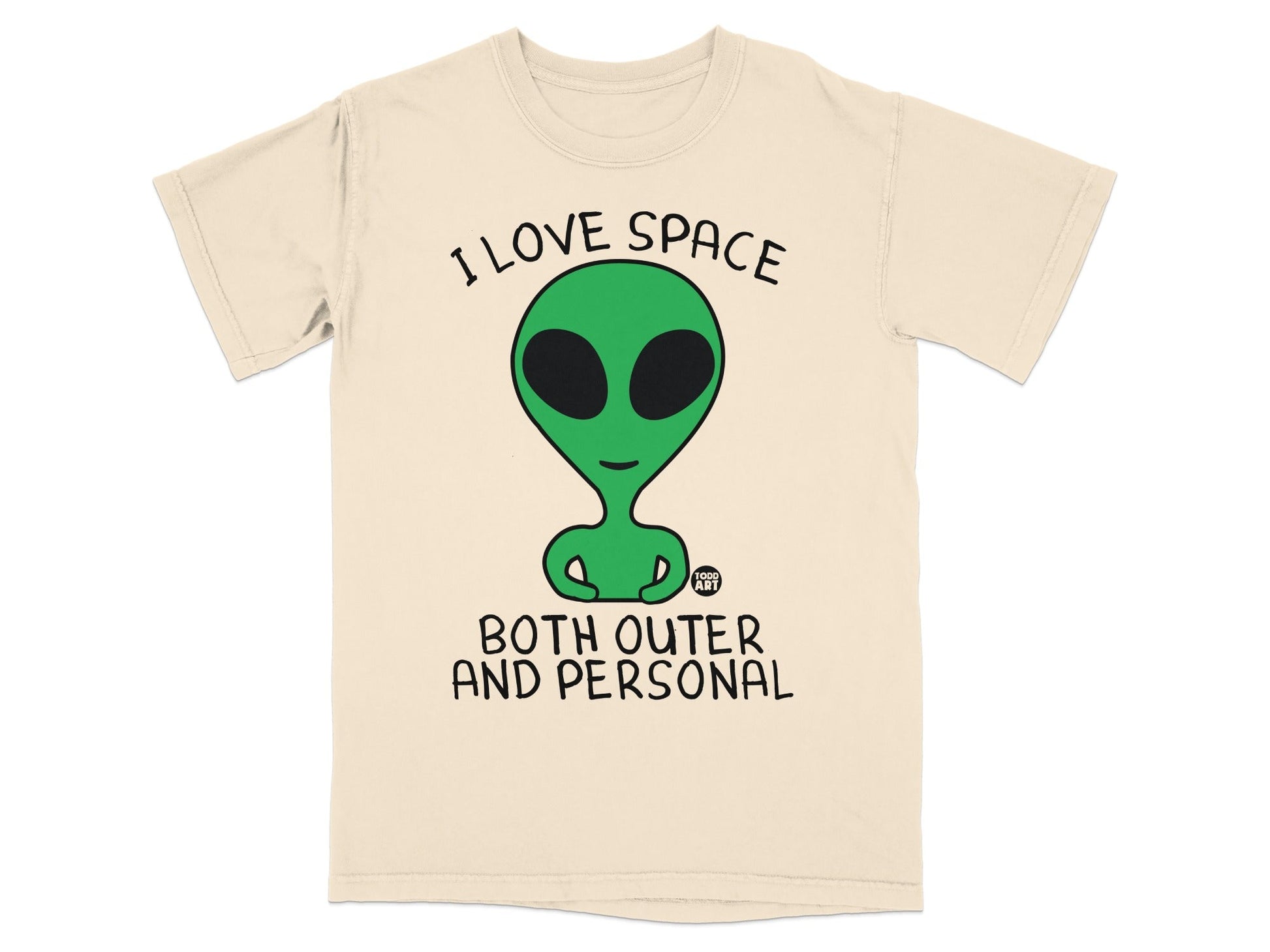I Love Space Both Outer and Personal Alien T-Shirt