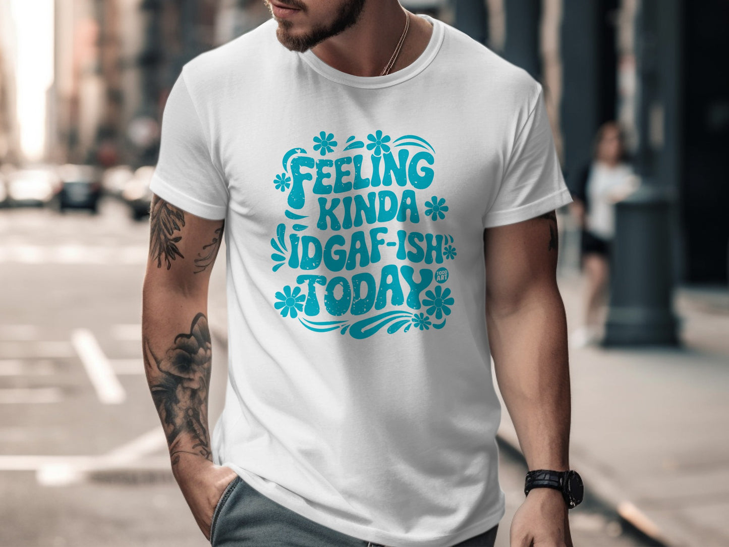 Feeling Kinda IDGAF-ish Today Graphic T-Shirt