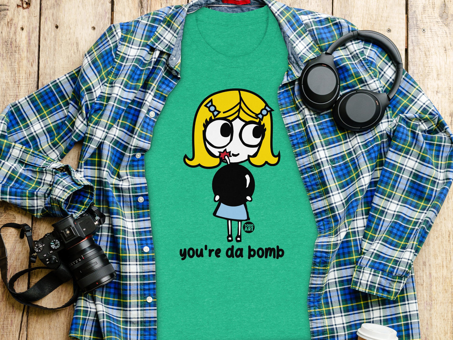 You're Da Bomb Graphic T-Shirt Fun Casual Tee