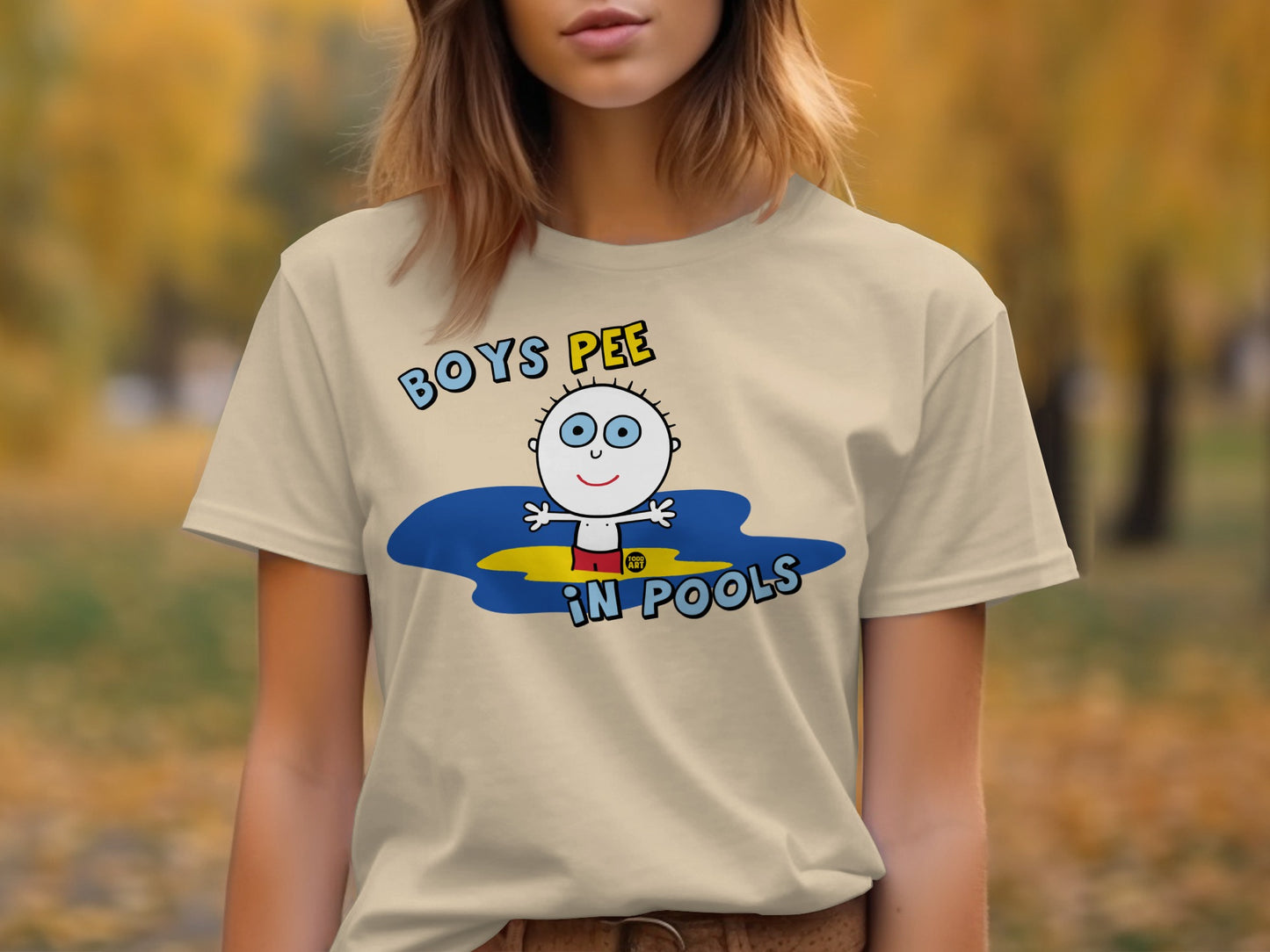 Boys Pee in Pools Graphic T-Shirt