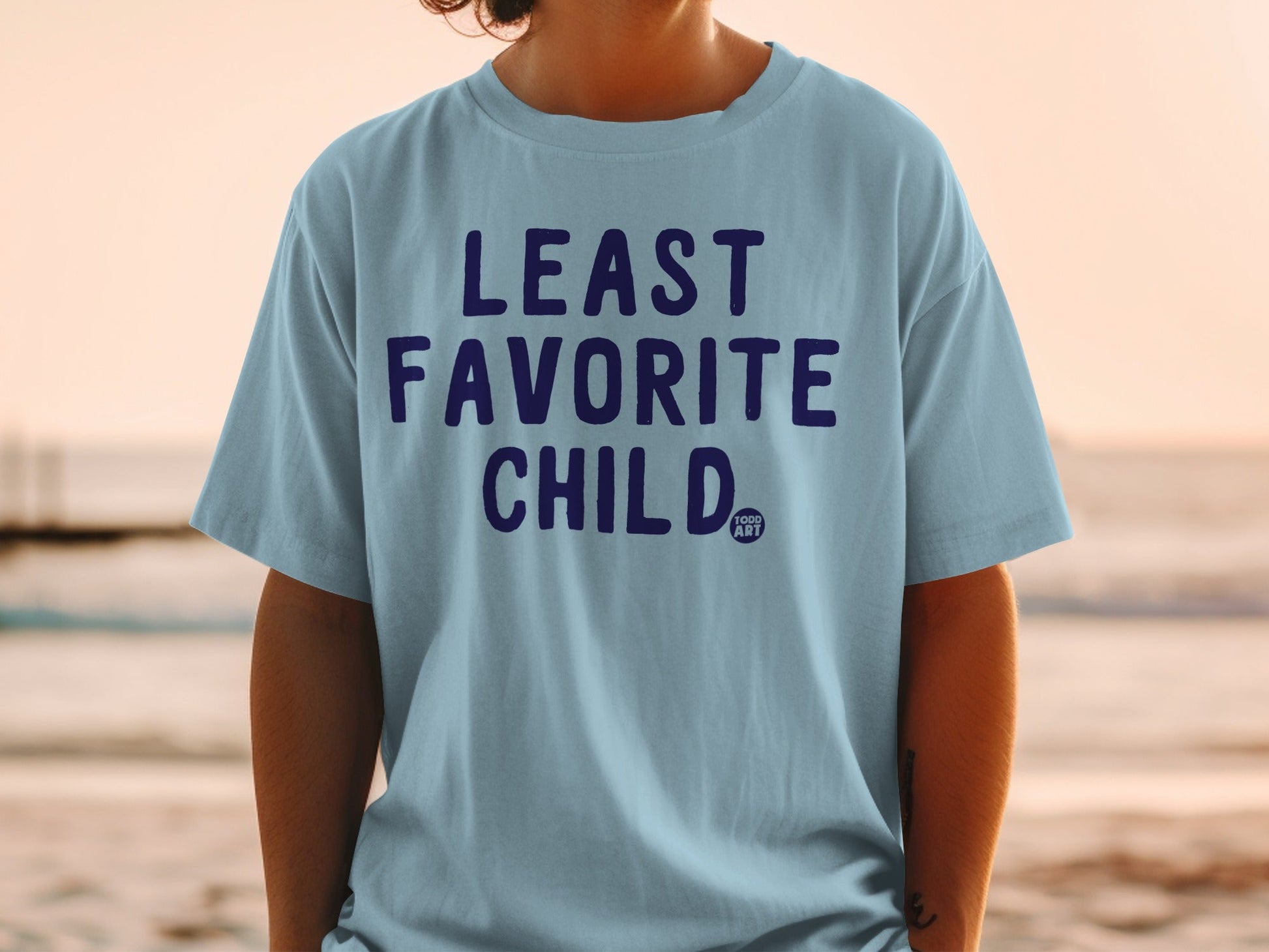 Least Favorite Child Funny Statement Shirt